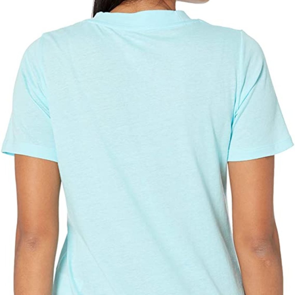 🆕 Reebok Women's Training Essentials Graphic T-Shirt, Blue Digital Glow, NWT - Picture 2 of 9